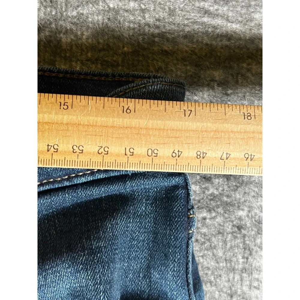 Hollister Bootcut Jeans Mens‎ 34x30 Dark Wash Denim Blue Fits 34x29